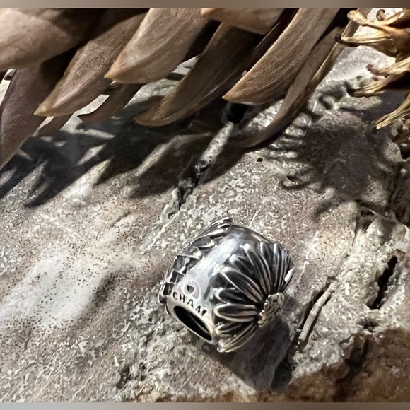 NEW NWT Authentic Chamilia- April Daisy flower Charm Youthful and Virtue 925 - Picture 8 of 8